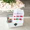 Household Essentials Green & White Ornament Storage Box